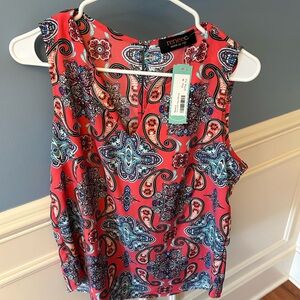 New with tags sleeveless women’s top